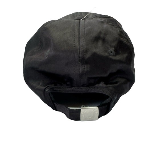 NWOT True Religion Iridescent Horseshoe Logo Black Baseball Cap Hat Unisex - Picture 3 of 10